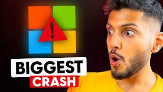 World’s BIGGEST Tech Crash ! *Microsoft Windows*