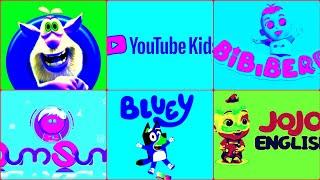 Full best logo animation compilation Effects: Booba, YouTube kids, Bibibarry, Buely logo Effects