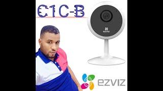 شرح كاميرا ايزفيز ezviz C1C - B Wifi camera لمراقبة منزلك او شركتك بالصوت والصورة بدقة عالية