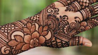 Latest Simple bridal mehndi design/2024 Beautiful stylish mehndi/simple full hand mehndi design