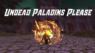 Testing Undead Paladin Animations in #worldofwarcraft