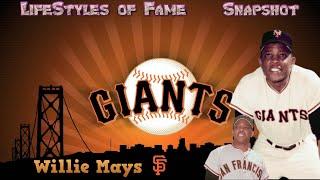 Snapshot: The Legendary Career of Willie Mays - Lifestyles of Fame #williemays