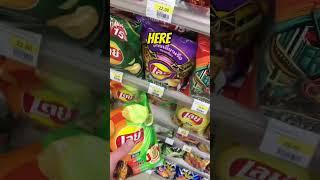 Weird Chip Flavors in #thailand  #shorts #travel #weirdfood #travelfoodie #travelvlog #phuket #lol