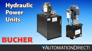 Bucher Hydraulic Power Units from AutomationDirect