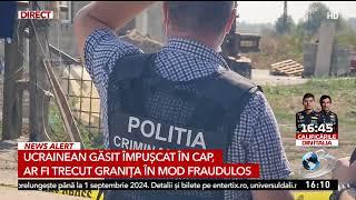 Un tânăr din Ucraina a fost găsit împușcat în cap într-o fermă din Botoșani. Lângă el se afla o armă