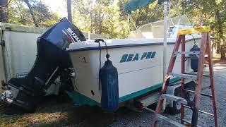 2000 Sea Pro 235 Walk Around