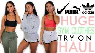 HUGE Gym Clothes TRY ON HAUL! | THERESATRENDS