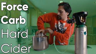 How to Keg Carbonate Hard Cider - My Method