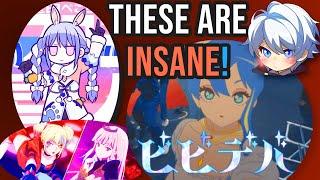 I Reacted to Even MORE INSANE HOLOLIVE Songs!