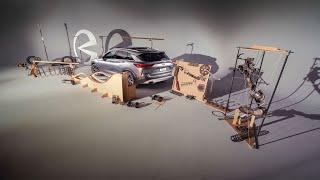 We Celebrate the Infiniti QX50 with a Rube Goldberg Machine