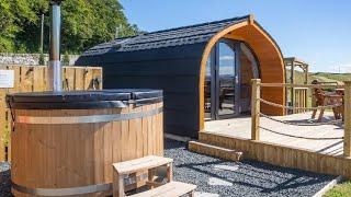 The Coziest Stouslie Snugs Glamping Pods in the Beautiful Scottish Borders