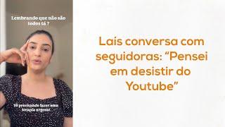 @laisvelosop se abre: "Difícil, pensei em desistir, será que chegou a hora de me aposentar?