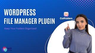 WordPress File Manager Plugin CatFolders | General Overview