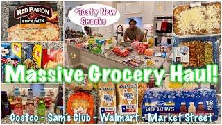 *New* Massive Two Week Grocery Haul/Sams Club, Costco, and Target / January 2025 / Family of 4