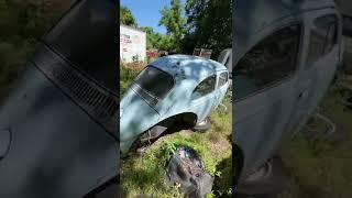 VW 1963 Classic Beetle at the Salvage yard - Junkyard Find - VW Bug - VW Beetle Restoration Channel