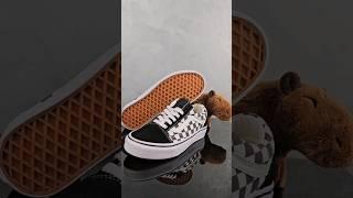 кеды #vans Old Skool Primary Check Black/White #клетка  Семейный гардероб