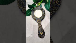 Mirror decoration ideas 🪞 #decor #craftideas #mirrordecor #shorts #shortsfeed #diy #homedecor