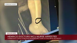 Henrico Doctors' Hospital NICU nurse charged with child abuse, malicious wounding