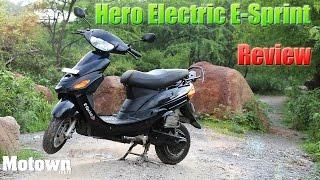 Hero Electric E Sprint 2015 Review