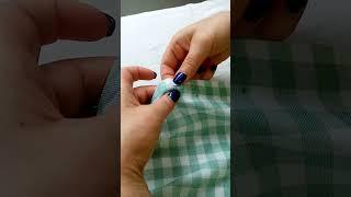 как правильно прорезать Петлю #обучениешитью #шьемсами #швей #школашитья #кройка