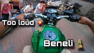  പച്ച കിളി . roar  of a Benelli exhaust |skylapper #automobile #skylapper #benelli #kerala