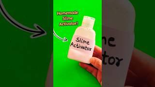 Homemade Slime Activator! 100% Working  slime activator diy #shorts #slime #diy