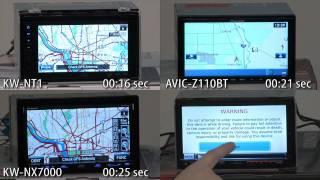 GPS Navigation boot-up time for JVC, Kenwood, and Pioneer