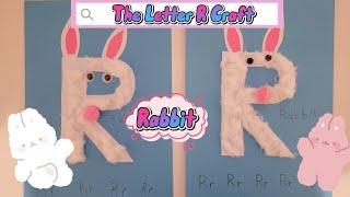 The Letter R Craft | Rabbit Craft | Alphabet Crafts