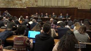 El historiador británico John Elliot visita la Universidad de Salamanca