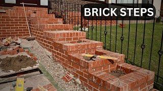 Bricklaying Huge Steps Job