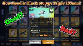 How Good Is The Prototype Triple 203mm? | Azur Lane