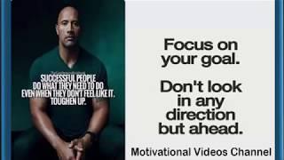 Motivational Videos Channel - Focus On Goals Setting