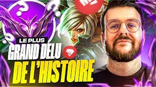 MASTER AVEC RIVEN MAIS BLOQUE EN GOLD A CAUSE DE RIOT ? LE PLUS GRAND DELU DE L'HISTOIRE !