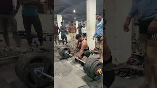 300kg DEADLIFT ! Amit Bhati powerlifter #trending #fitness #love #gym