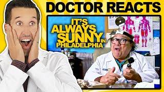 ER Doctor REACTS to It's Always Sunny in Philadelphia Medical Scenes