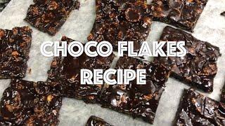 Easy and Chewy 3 Ingredients Choco Flakes Recipe (Pang Negosyo) | Apron on Duty