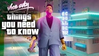 GTA: Vice City Definitive Edition - 10 Things You NEED TO KNOW