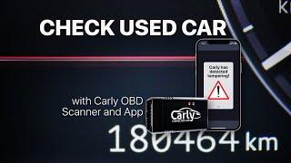 How do you buy a GOOD used car? Check for mileage tampering with the Carly app!