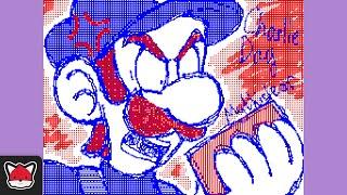 Luigi as Charlie Day (Flipnote Edition)