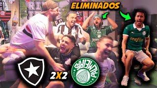 React Palmeiras 2x2 Botafogo | Melhores momentos | Gols | Libertadores