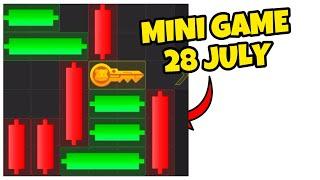 28 July Mini Game Puzzle Hamster Kombat (100% Puzzle Solved)