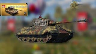 War Thunder Mobile | Tiger || (H) Sla.16 platoon gameplay