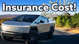 Cybertruck Insurance Cost!  How Much To Insure 2024 Tesla Cybertruck AWD!