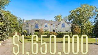 TOURING A $1.6 MILLION UPPER SADDLE RIVER NJ MEGA MANSION