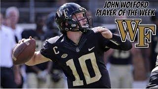 Prospect Watcher's Player of the Week: John Wolford, QB, Wake Forest