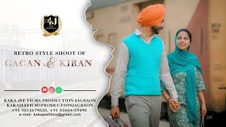 | BEST 4K RETRO STYLE  PRE WEDDING SHOOT 2024 | GAGAN & KIRAN | DO PALL | CHADAR | KULDEEP MANAK |