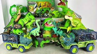 Jurassic World Unboxing Review Asmr Colorful Dinosaur Sound & Lights Action T-rex Triceratops Giga