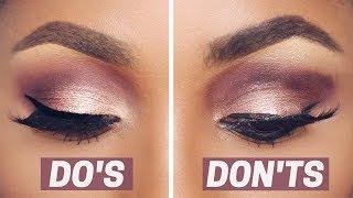 EYESHADOW DO'S AND DON'TS | DIMMA UMEH