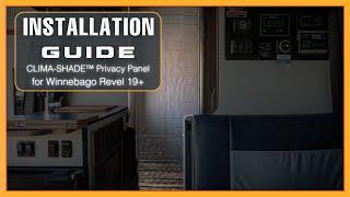 INSTALLATION GUIDE: CLIMA-SHADE™ Insulated Privacy Panel