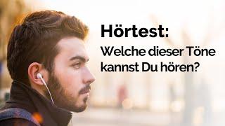 Hörtest: Frequenzen hören und das Alter Deiner Ohren herausfinden